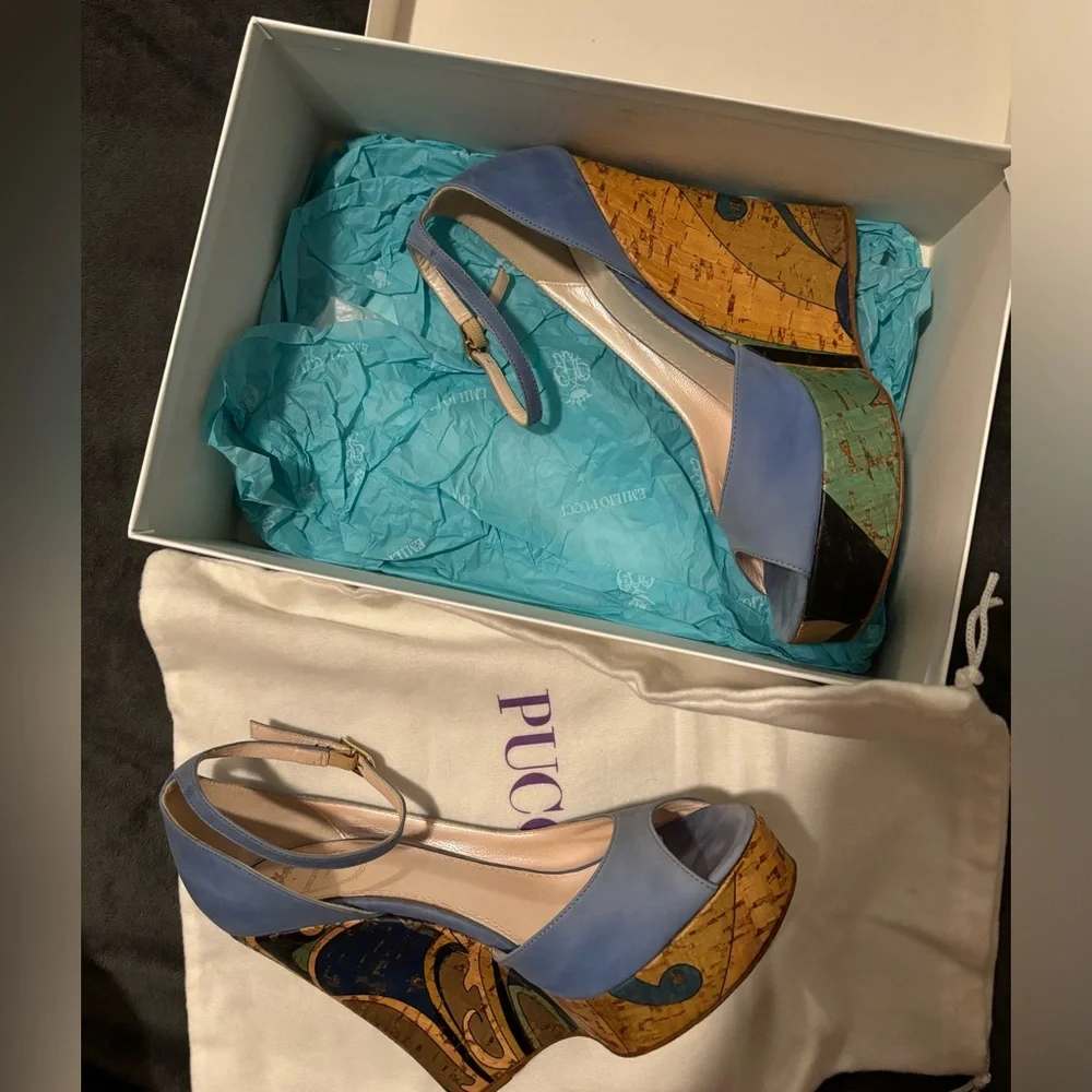Emilio Pucci Runway Pumps Heels Wedges